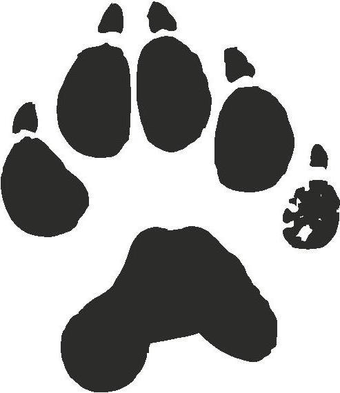 Wolverine-paw-print-picture